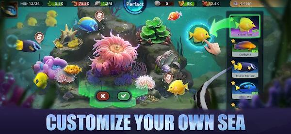 Top Fish: Ocean Game Screenshot 1