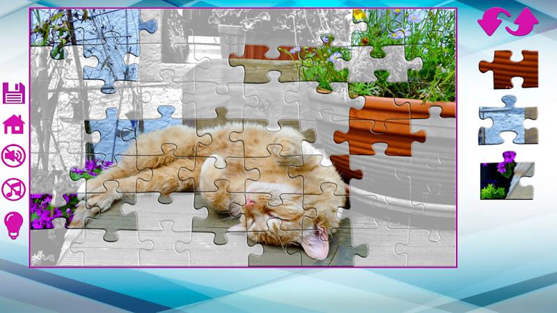 Big puzzles with cats স্ক্রিনশট 2