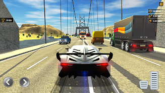 Heavy Traffic Rider Car Game स्क्रीनशॉट 1