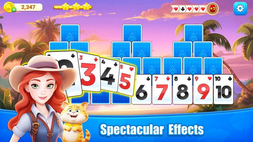 Cooking Solitaire TriPeaks应用截图第1张