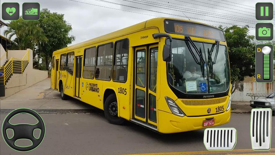 Coach Bus Simulator 3d Offline Captura de pantalla 0