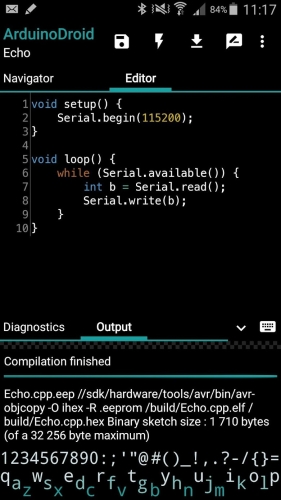 ArduinoDroid Ekran Görüntüsü 2