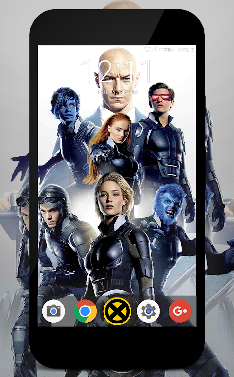 X-Men Wallpaper HD Zrzut ekranu 3