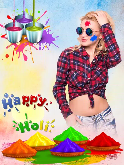 Happy Holi Video Maker应用截图第0张