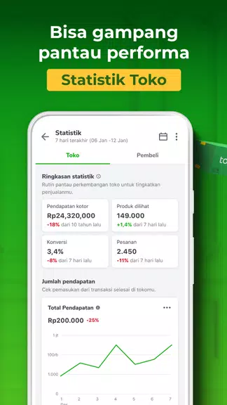 Tokopedia Seller應用截圖第3張