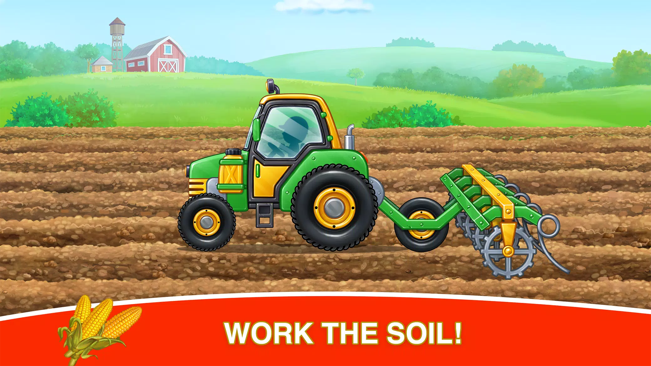 Corn Harvest Baby Farming Game Screenshot 1