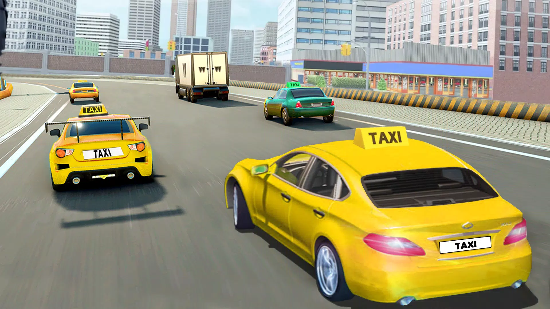 City Taxi Games-Taxi Car Games スクリーンショット 2