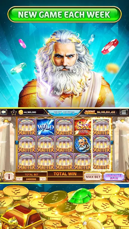 Lucky Vegas Casino: Slots Game Captura de tela 1