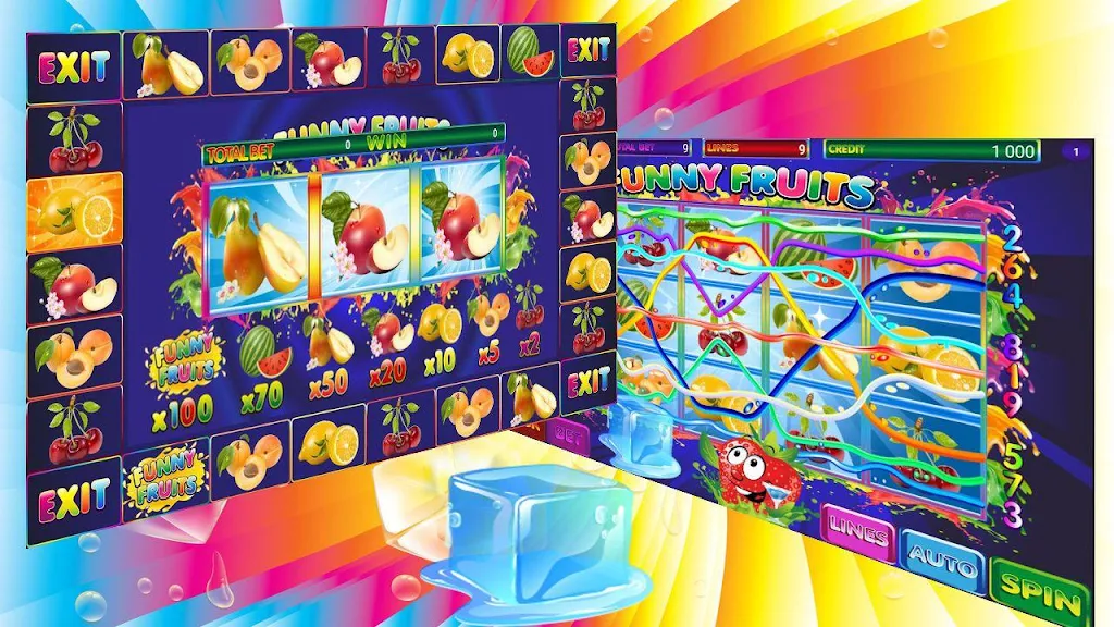 Funny Fruits Slot Screenshot 1