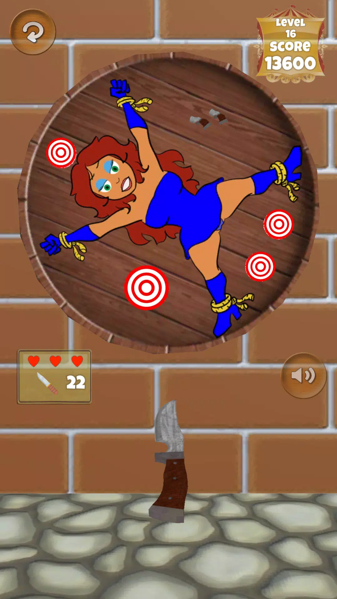 Classic Knife Throwing Game Screenshot 2