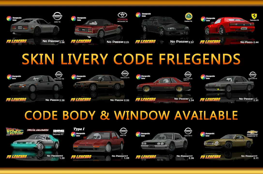 Livery FRLegends V2 स्क्रीनशॉट 1