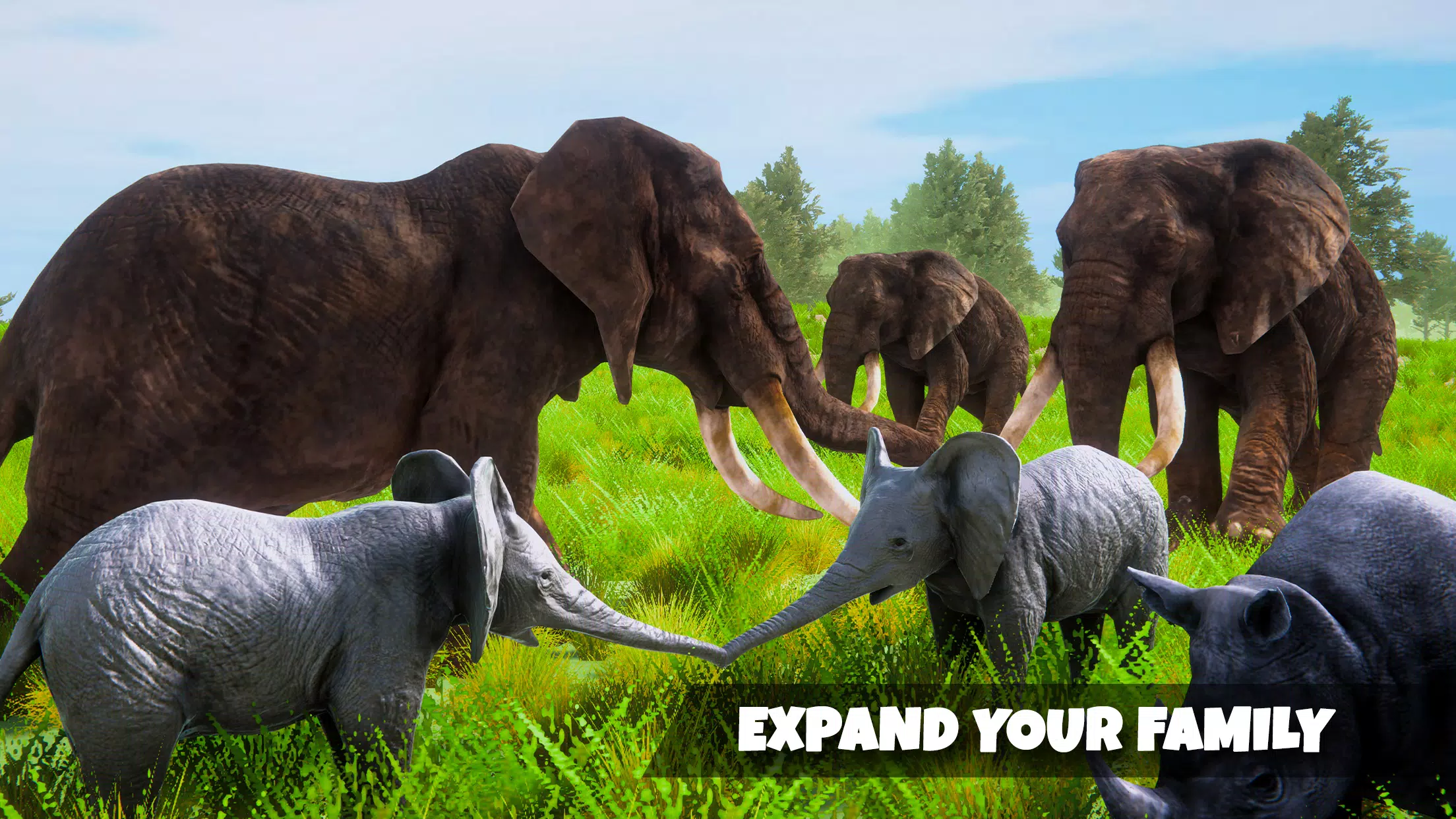 Elephant Simulator Wild Life Ảnh chụp màn hình 0