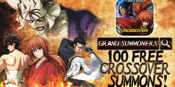 Grand Summoners se une a Rurouni Kenshin para un crossover emocionante