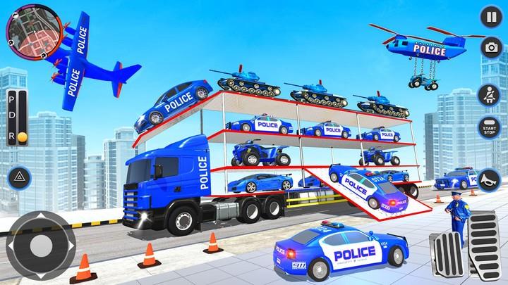 US Police Car Transport Career应用截图第2张