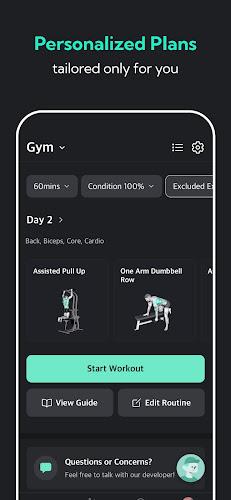 Planfit AI Gym Workout Plans应用截图第3张