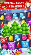 Candy Christmas Match 3 Скриншот 3