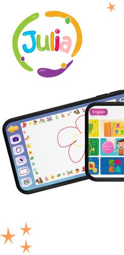 Julia - Kids Learning App 2-8 Capture d'écran 0