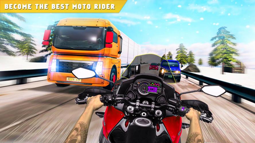 Highway Traffic Bike Race Moto Ảnh chụp màn hình 3