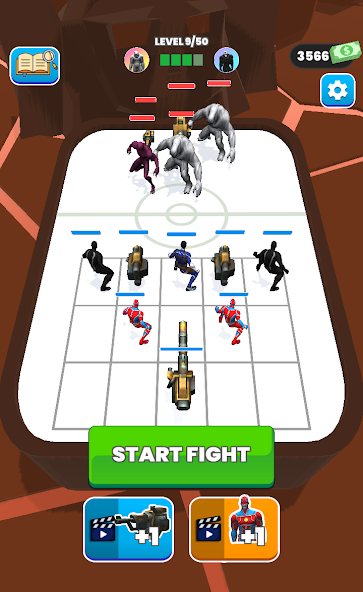 Merge Master Superhero Battle Mod スクリーンショット 0