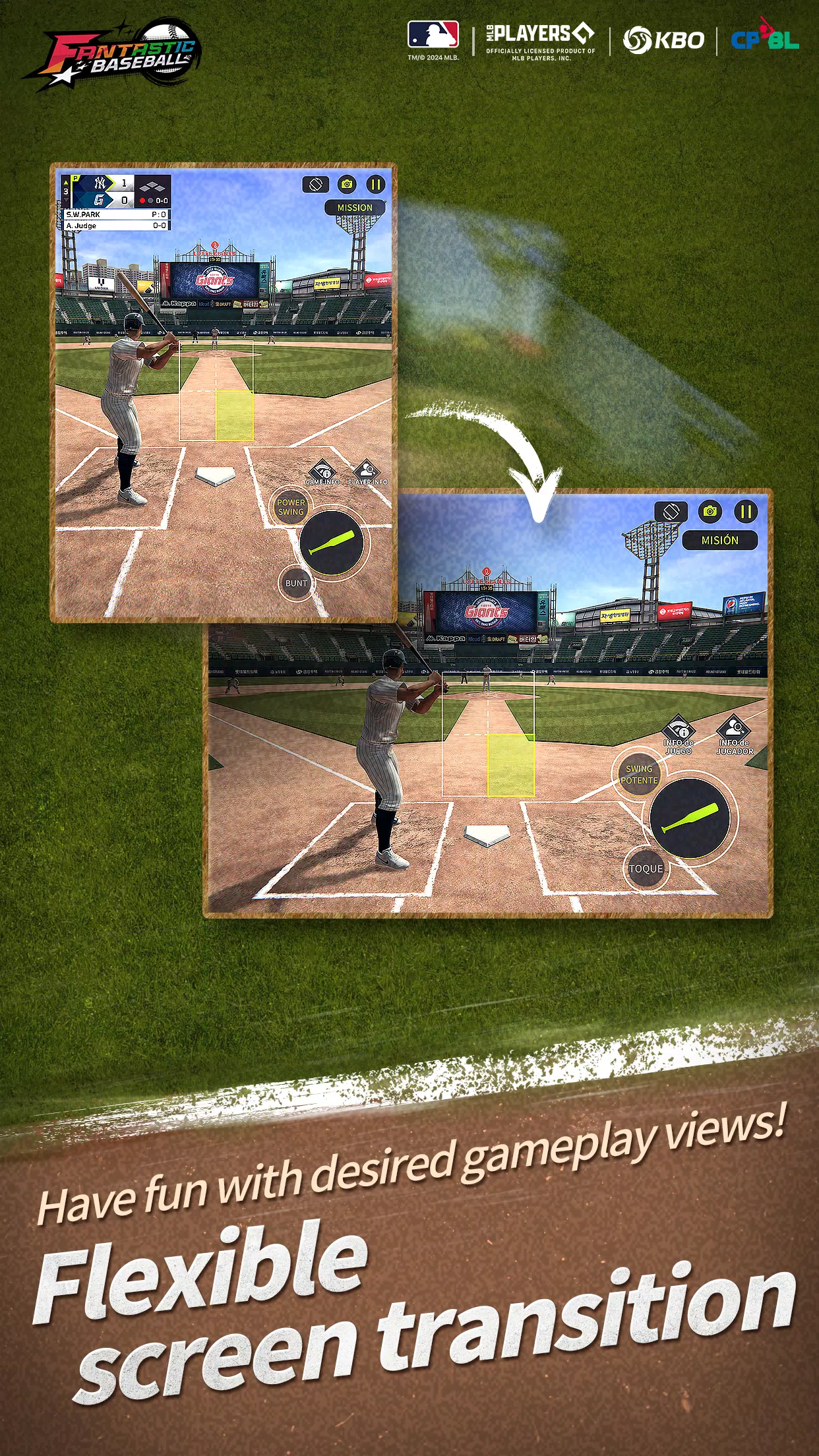 MLB Fantastic Baseball ภาพหน้าจอ 1