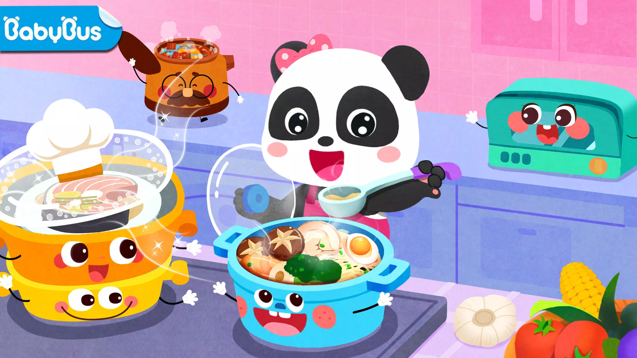 Baby Panda’s Kitchen Party Schermafbeelding 0