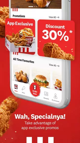 KFC Malaysia ဖန်သားပြင်ဓာတ်ပုံ 3