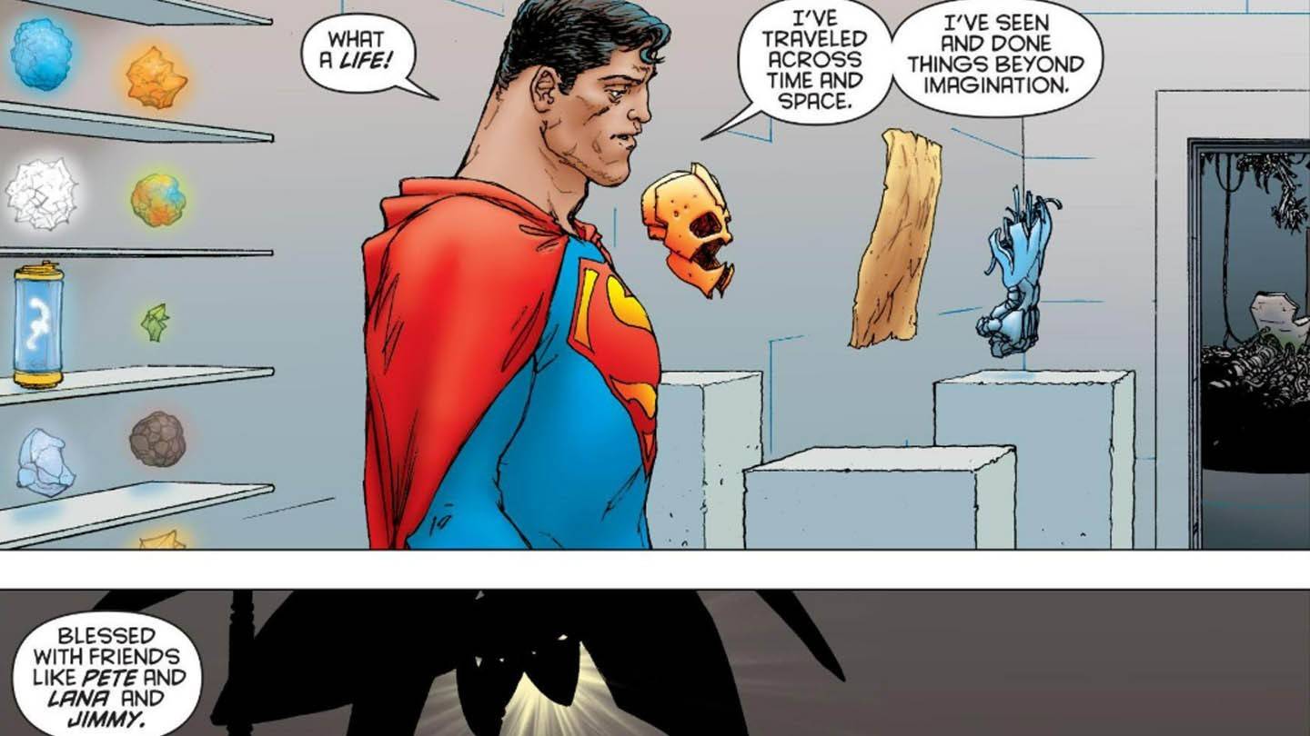 Superman reflects on his past