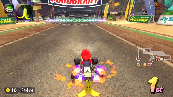 Mario Kart World open world exploration