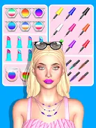 Lip Art Beauty Makeup Games Captura de tela 0