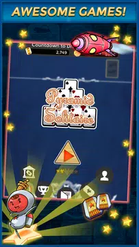 Pyramid Solitaire - Make Money Screenshot 2