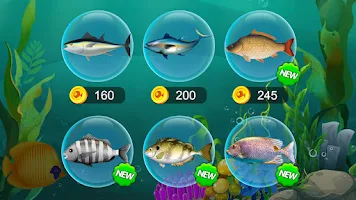 Solitaire Fish World-OceanTrip スクリーンショット 3