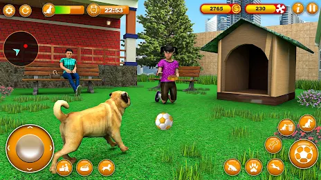 Pet Dog Family Adventure Games應用截圖第0張