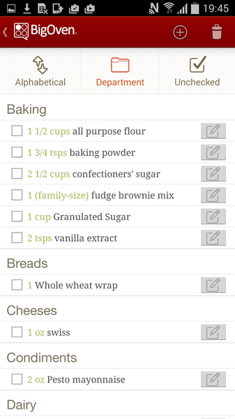 BigOven Recipes & Meal Planner スクリーンショット 3