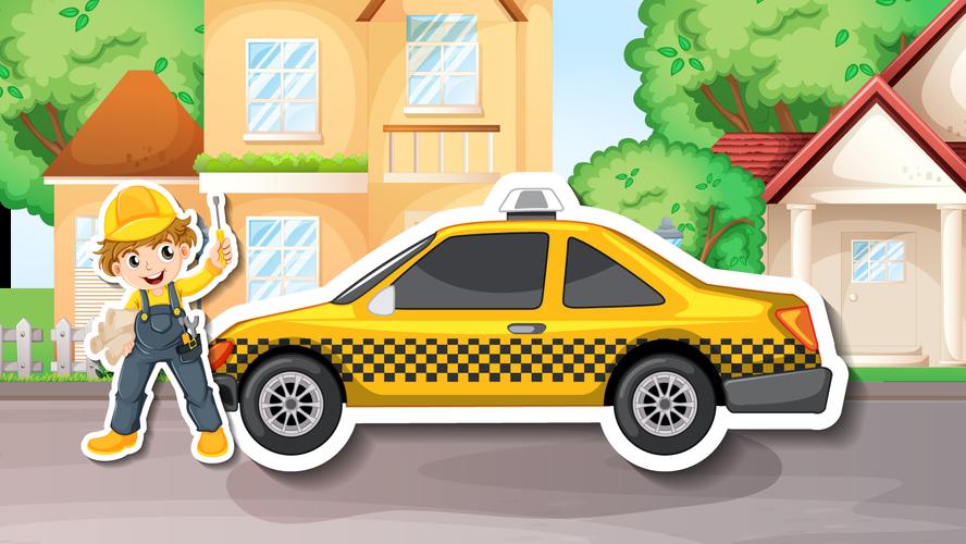 Schermata Car Wash Game For Kids Offline 3