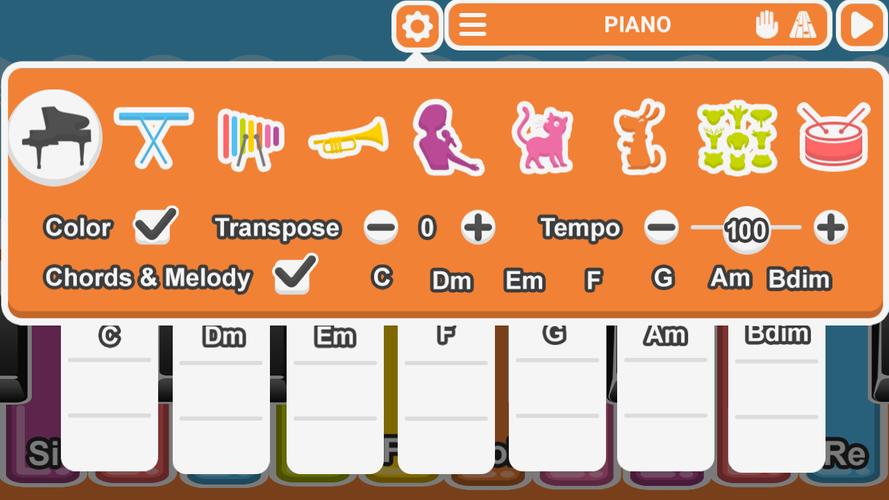Kids Piano 스크린샷 2