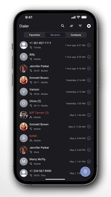Right Dialer ภาพหน้าจอ 2