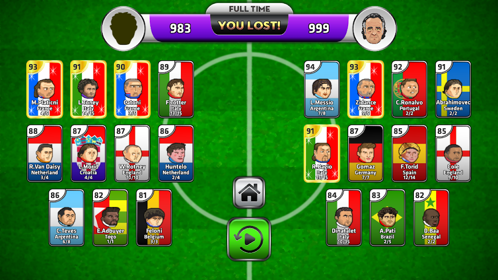 Head Soccer Cards ภาพหน้าจอ 0