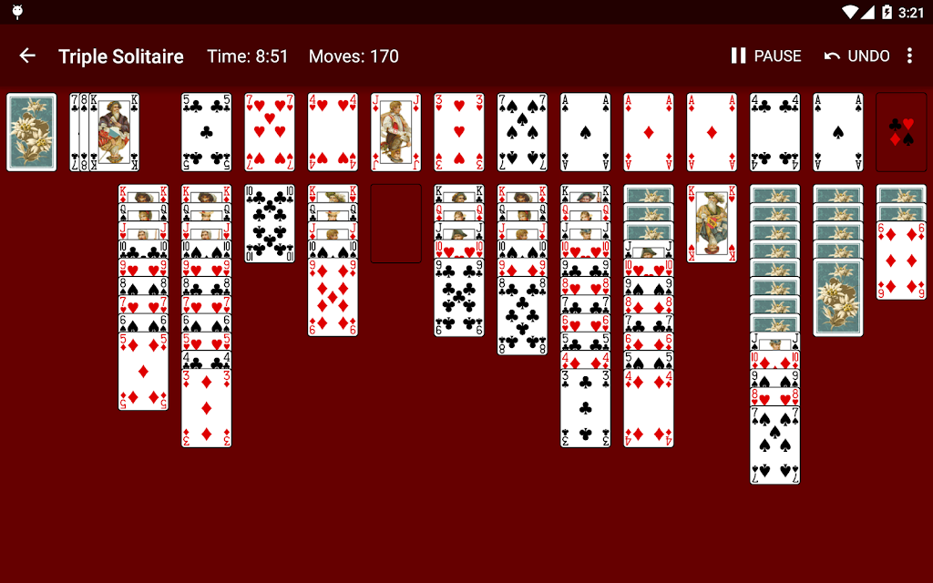 Triple Solitaire Zrzut ekranu 0