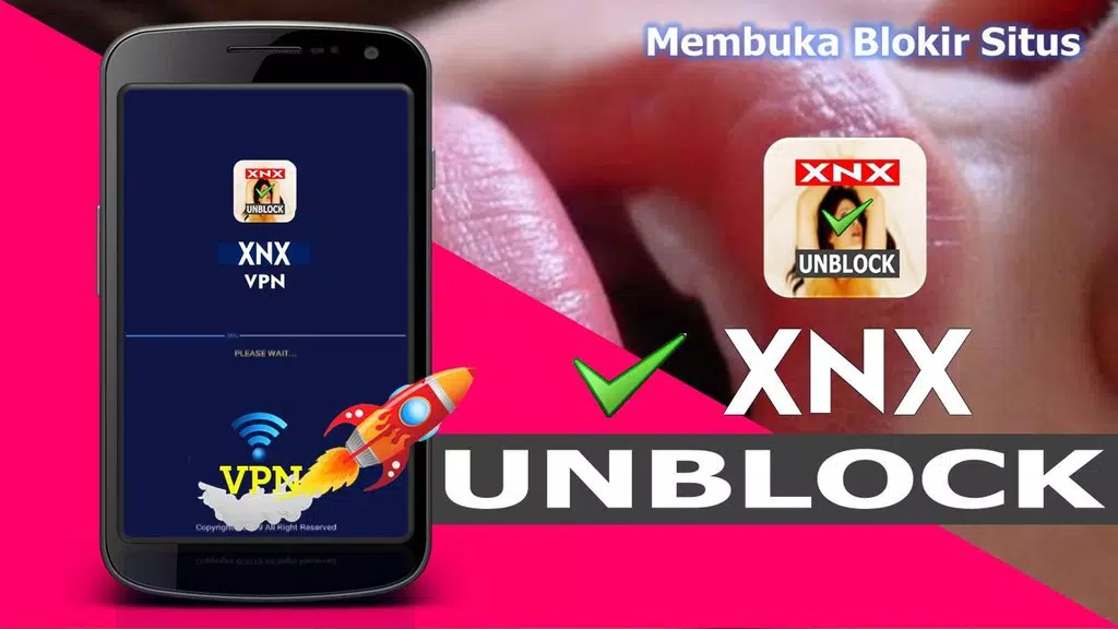 VPN Unblock XnX - Buka Situs X-Video & Sites Schermafbeelding 0