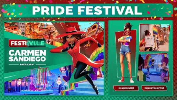 カーメン・サンディエゴ「フェスティヴィル」にPRIDEイベントと衣装が追加