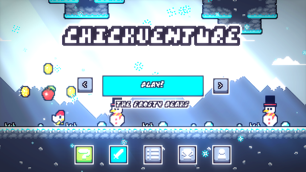 Chickventure: A Runner Game 스크린샷 1