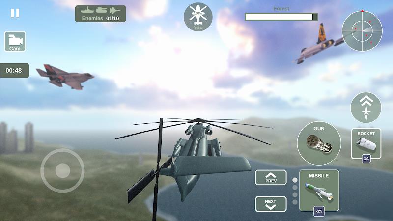 Helicopter Simulator: Warfare應用截圖第2張