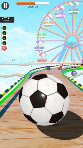 Sky Rolling Ball Master 3D Captura de pantalla 2