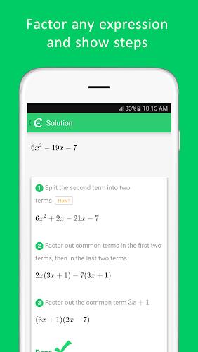 Cymath - Math Problem Solver Tangkapan skrin 3