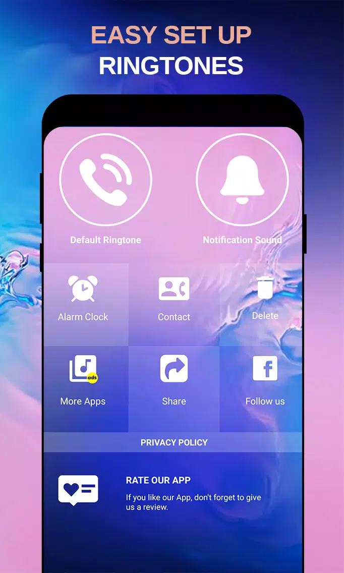 Phone iRingtones - For Android ဖန်သားပြင်ဓာတ်ပုံ 3