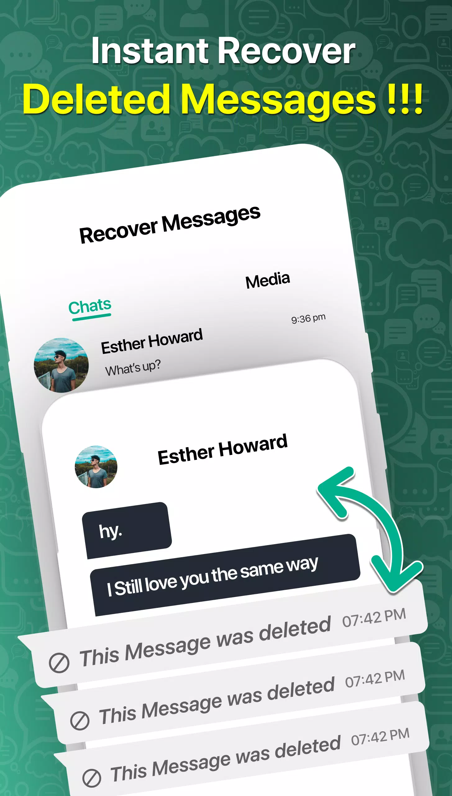 Recover Deleted Messages Ekran Görüntüsü 1