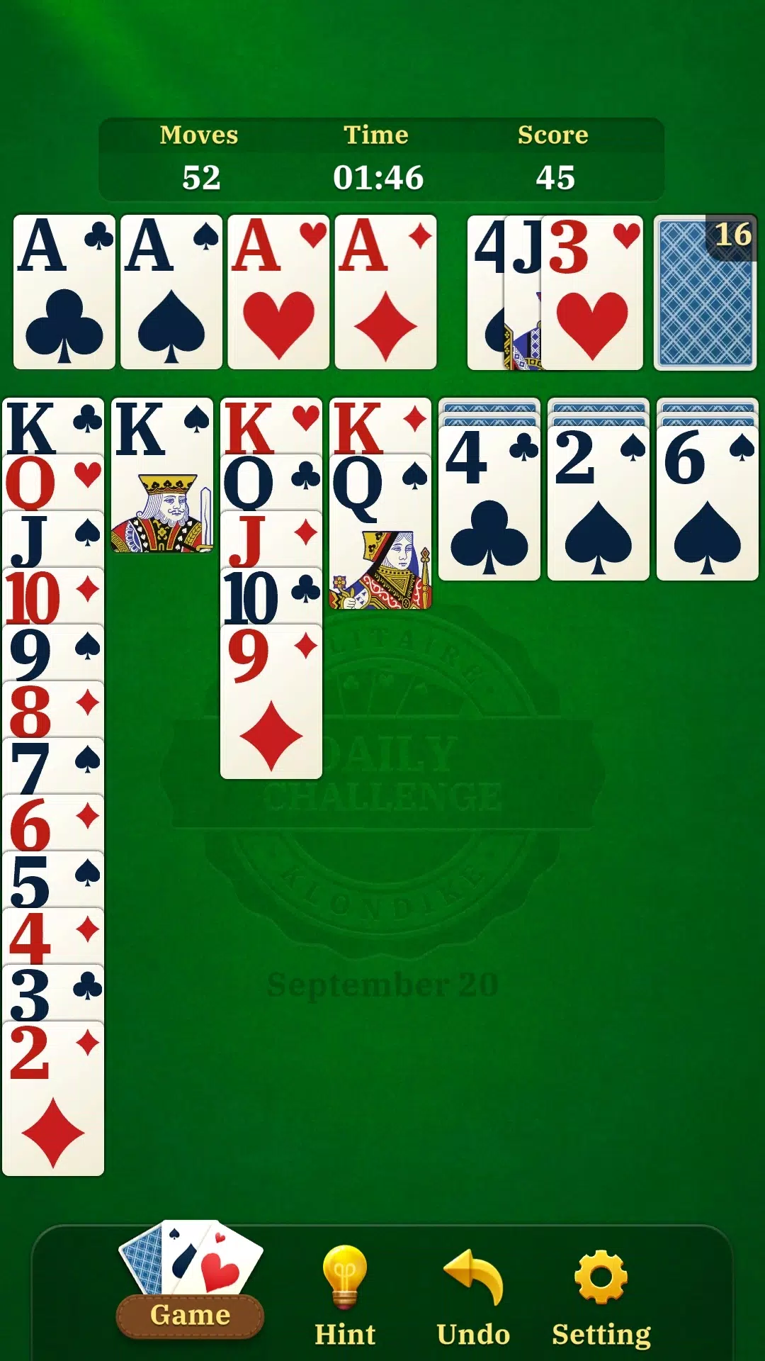 Schermata Solitaire Fun 0