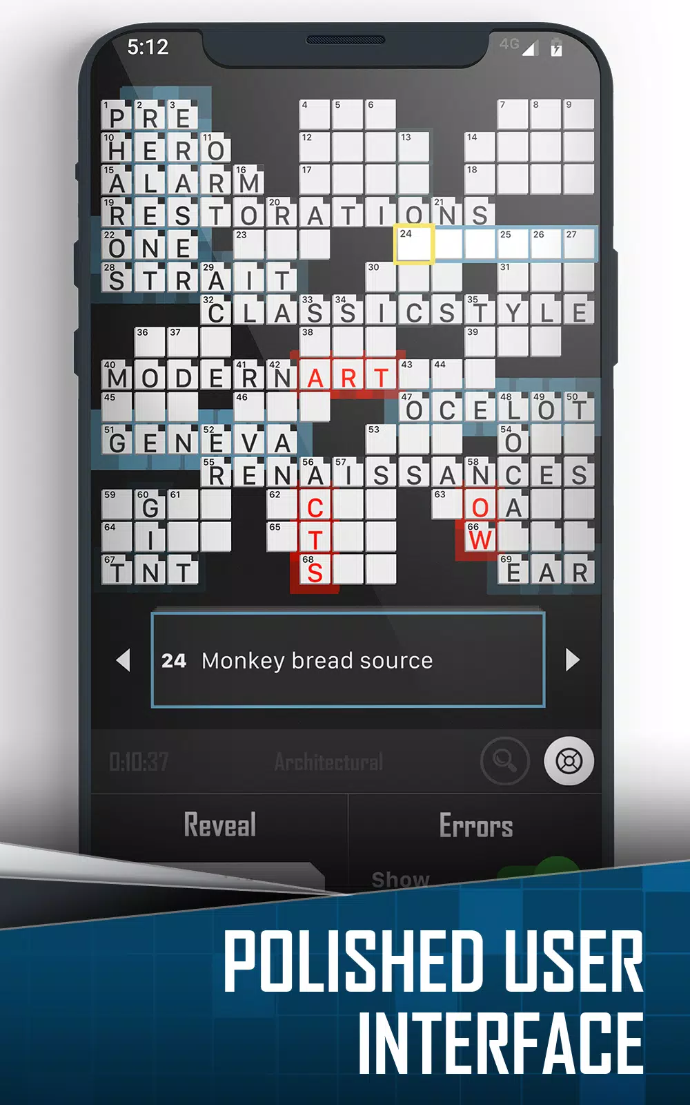 Crossword Puzzle Redstone Capture d'écran 2