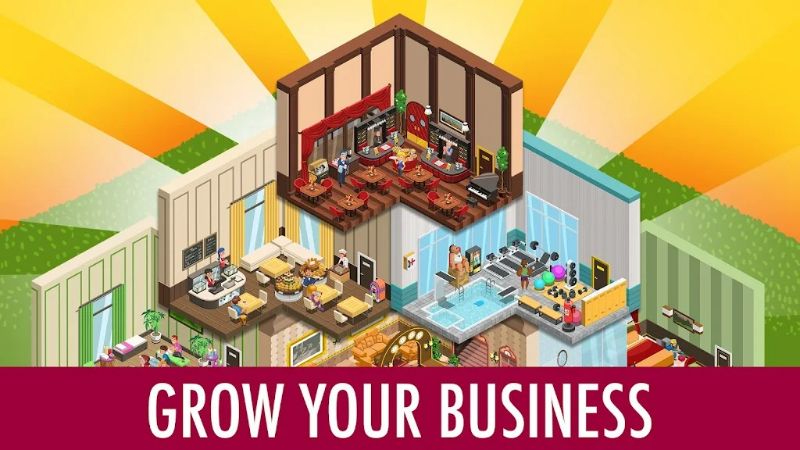 Hotel Tycoon Empire: Idle game Скриншот 1