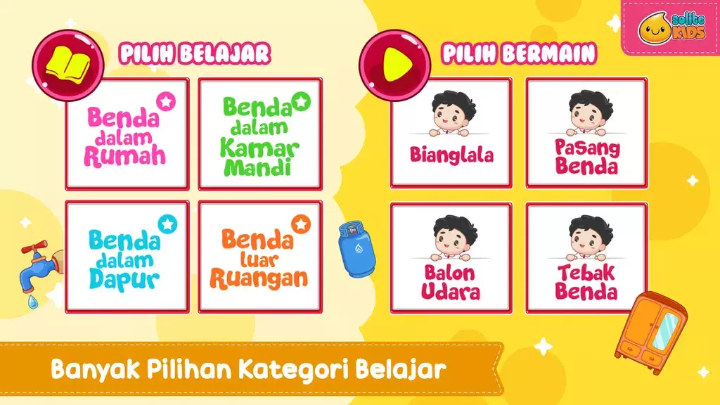 Belajar Benda + Suara Zrzut ekranu 0